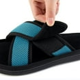 thumbnail image 2 of ULTRAIDEAS Men's Adjustable Sandal Slipper with Memory Foam, 2 of 5