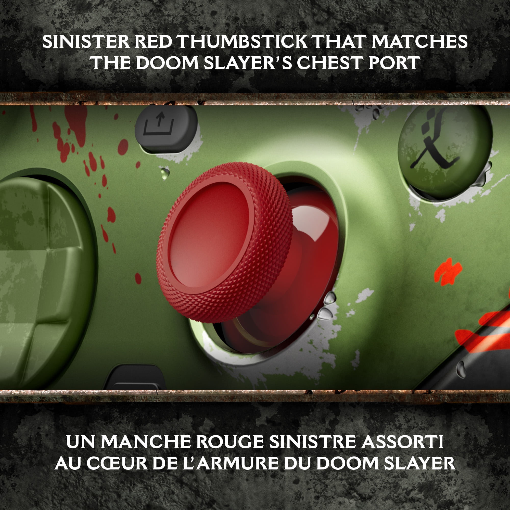 Xbox Wireless Controller – DOOM: The Dark Ages Limited Edition for Xbox Series X|S, Xbox One, PCs, and Cloud-Enabled Devices