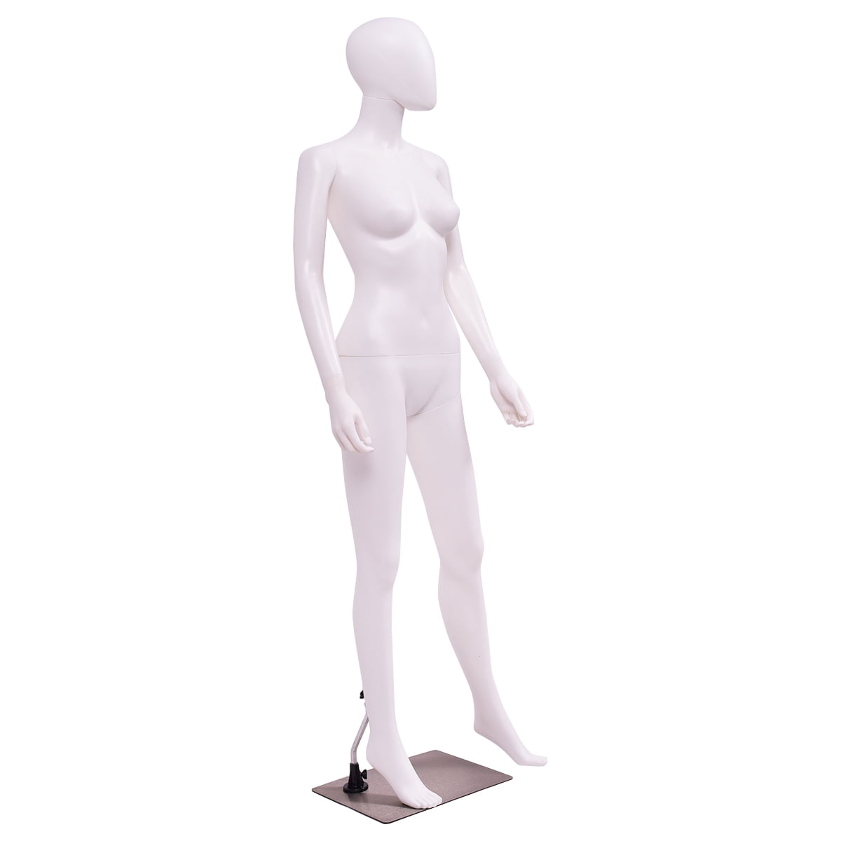 Patiojoy Tupbuy Female Manikin Metal PE plastic Mannequin Adjustable Display