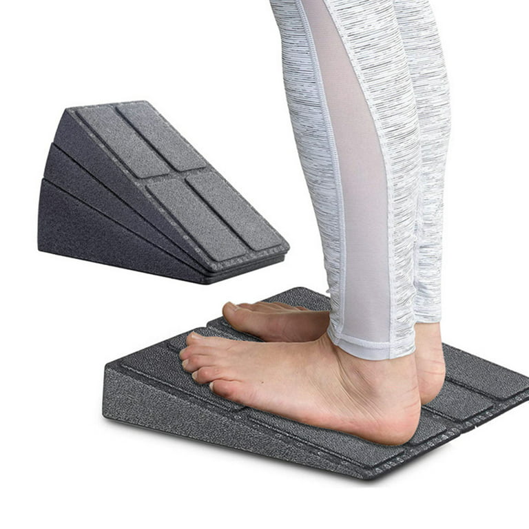 3pcs Wedge Stretch Slant Board Anti Slip Calf Stretcher Slanting Yoga Block  