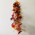 thumbnail image 3 of Vikakiooze Home Decor Thanksgiving Fireplace Door Frame Doorway Christmas Decor Garland, 3 of 6