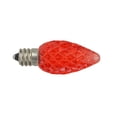 thumbnail image 3 of Pack of 25 Faceted LED C7 Red Christmas Replacement Bulbs, 3 of 3