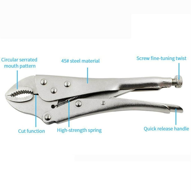 Round jaw vice grip pliers outlet