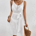 thumbnail image 2 of Sentmoon Coverups for Bathing Suits Womens Lightweight Cardigan Loose Fit Plus Size Women Bathing Suit Summer Holiday for Resort and Vacation White L, 2 of 8