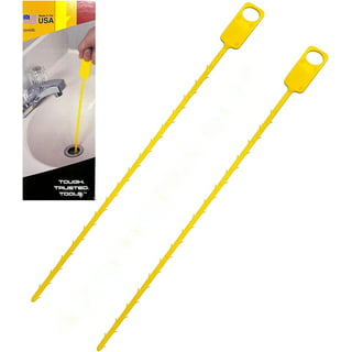 THEWORKS 2PACK Zip It Drain Cleaning Tool - Flexible Plastic Drain Snake -  Disposable - Unclog Your Pipes Easily - Includes 2 Tools in 1 PACK in the  Drain Openers department at