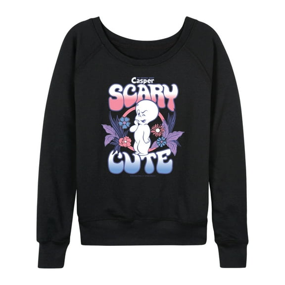 Casper the Friendly Ghost - Scary Cute - Women's Lightweight French Terry Long Sleeve Shirt