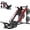 Black+Red, variant on Senfot Multi Box Pack Carbon Steel Hack Squat Leg Press Dual Use Machine Household Full Body Strength Training Gear Black