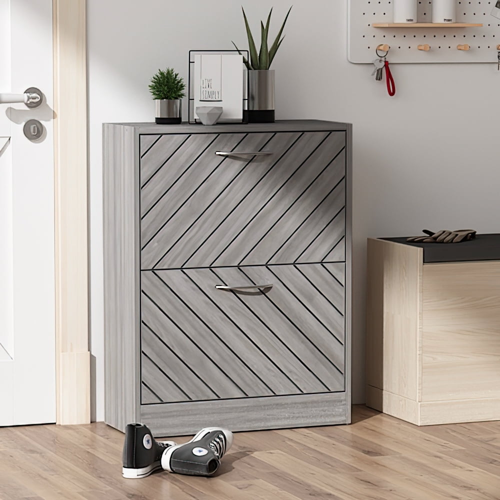 Vida designs 2 drawer shoe cabinet hot sale