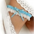 thumbnail image 2 of Elegant Bridal Wedding Garter with Rhinestone Lace Design for Bride and Prom Night, 2 of 3