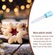 thumbnail image 3 of Naiovety Molde de hielo de gelatina, 50 agujeros, resistente al desgaste, forma de silicona ligera, bandeja antiadherente para hornear, cuentagotas, Herramientas y accesorios para hornear Cuentagotas Naiovety JJ18541-02, 3 of 6