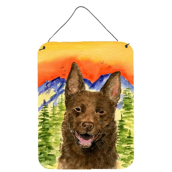 Caroline's Treasures SS8422DS1216 Australian Kelpie Wall or Door Hanging Prints, 12x16, multicolor