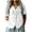 White, variant on TGSLY Lace Crochet Trim Placket Tops for Women Notched V Neck Short Sleeve Blouses Loose Fit Dressy Casual Full Button Front Solid Color Tshirts XL