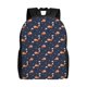 thumbnail image 1 of Disketp Cartoon Fox Mochila Unisex de Apertura Lateral Completa, Mochila para Laptop para Escuela, Trabajo y Viajes, 1 of 8