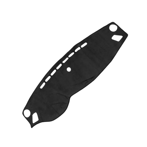 Unique Bargains Dash Cover for Kia Optima 2016-2020 / Center Console Dashboard Cover / Non-Slip / Flannel / 1 Pcs Black