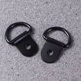 thumbnail image 2 of 24Pcs D Rings Photo Frame Hanging Hooks Picture Frame Holders Wall Bracket Hangers (Black), 2 of 5