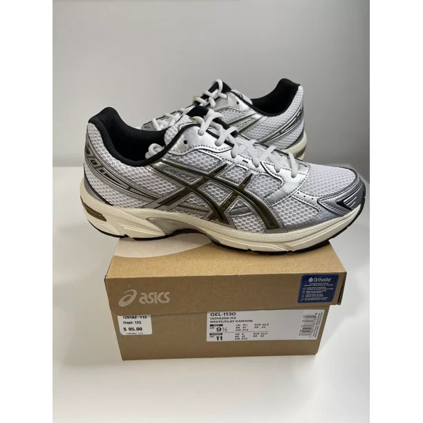 ASICS Gel-1130 White Clay Canyon Men’s Size 9.5 / Women’s 11 1201A256-113 NEW