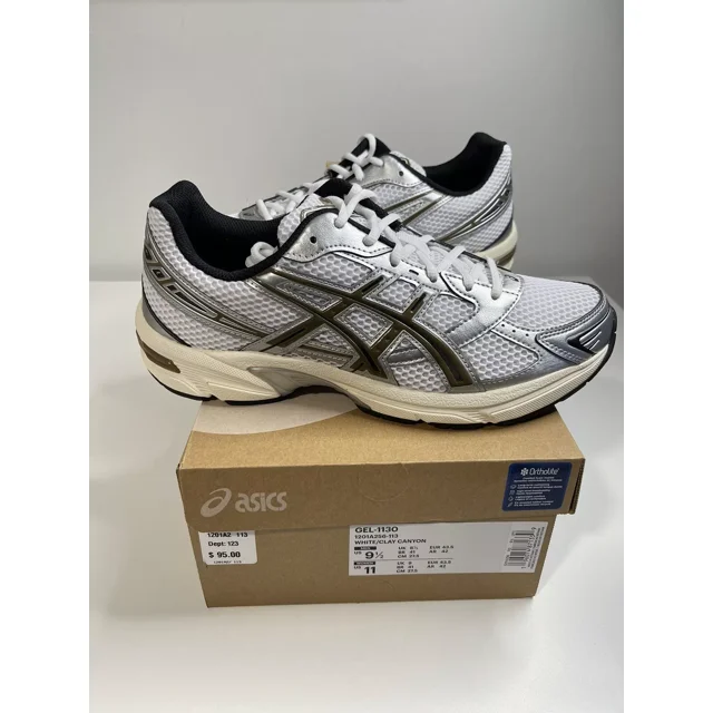 ASICS Gel-1130 White Clay Canyon Men’s Size 9.5 / Women’s 11 1201A256-113 NEW