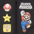thumbnail image 3 of Nintendo Boys Super Mario Varsity Bomber Jacket (Little Boys), Mario & Toad Design, Sizes 4–7, 3 of 5