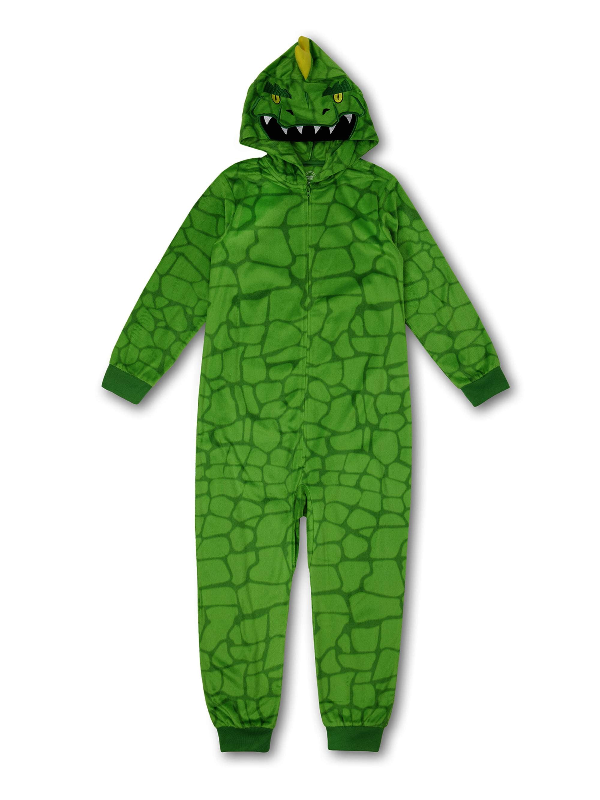 Wonder Nation 4 18 And Husky Hooded Blanket Sleeper One Piece Pj Set Walmart Com