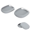 thumbnail image 1 of Protector de auriculares funda protectora de silicona para auriculares portátiles antiarañazos fácil de instalar absorción de impactos ligera para auriculares IOS, 1 of 8