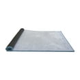 thumbnail image 2 of Ahgly Company Indoor Rectangle Solid Blue Modern Area Rugs, 2' x 5', 2 of 4