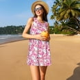 thumbnail image 3 of Disketp Cute Rabbit para Vestido sin Mangas para Mujeres, Vestidos de Verano para Mujeres, Casual y Holgado para la Playa, 3 of 7