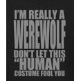 thumbnail image 4 of Halloween Human Werewolf Costume Mens T Shirt, 4 of 5