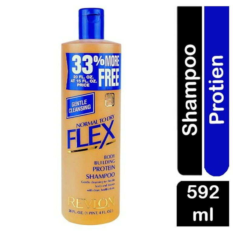 Revlon Flex Normal to Dry Body Building Protein Shampoo - 592 ml 