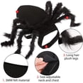 thumbnail image 3 of Mascota Perro Disfraz de Halloween Araña Sudadera Disfraces de Cosplay Cos JM, 3 of 5