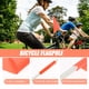 thumbnail image 3 of 2 banderas profesionales para bicicletas, resistentes al desgaste, de seguridad, publicitarias y de ciclismo., 3 of 5