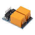 thumbnail image 4 of HUGFEGWE Relay Board, Light Indicator Anti Interference Micro Relay Board 3.3-5V Dc Micro Relay Module Board with Optocoupler for Home Appliance Control (2 Way) U2537-26636, 4 of 8