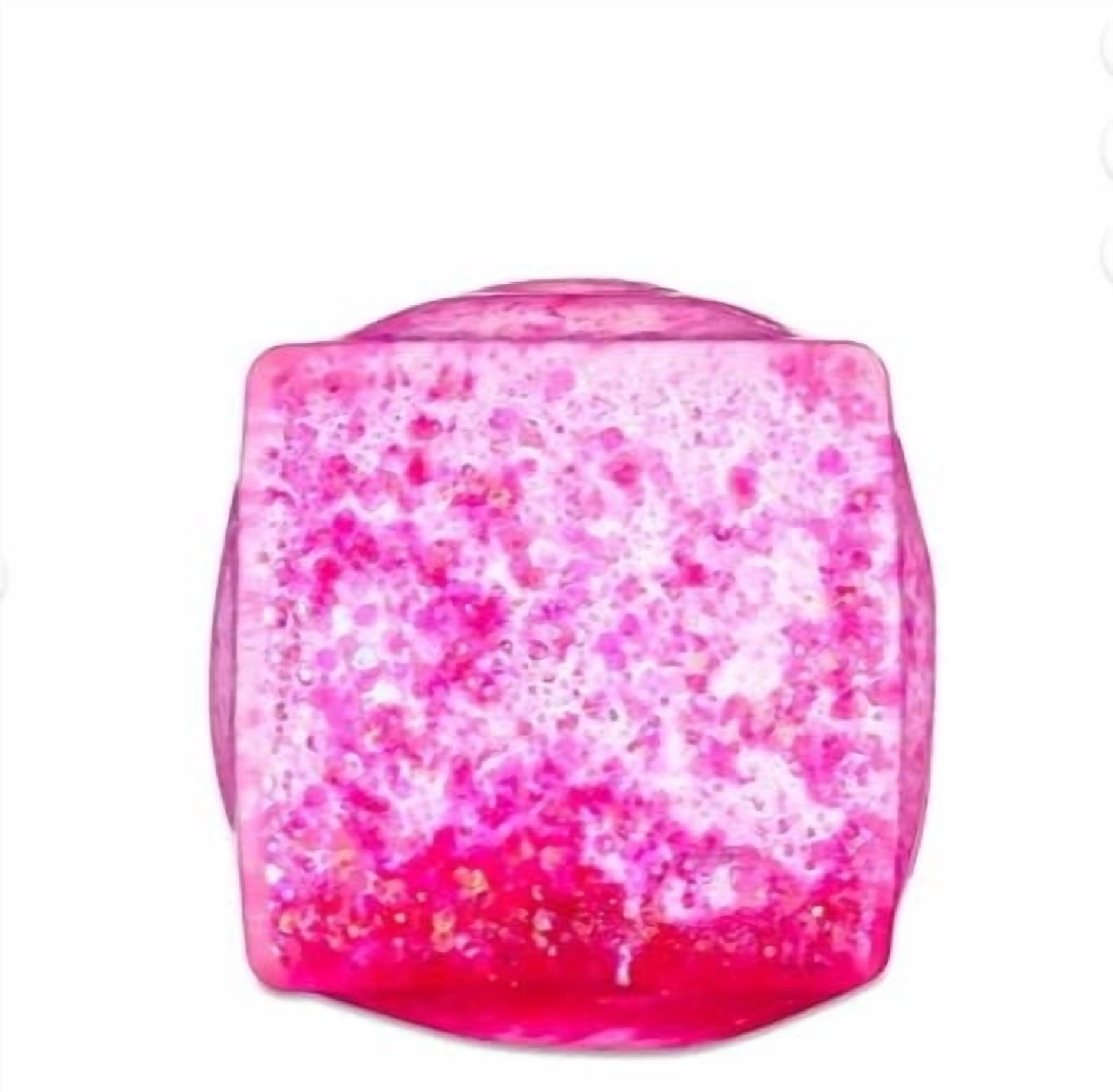Sparkly Sugar Squishy Cube, 3 Inch Easter Fidget Accessory