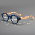 thumbnail image 3 of Black Tortoiseshell Classic Small Round Reading Glasses 1.50 Anti-Blue Light Presbyopia Glasses Readers 1.50 Strength, 3 of 8