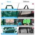 thumbnail image 5 of Kabaqoo Green Extra Large Mesh Beach Bag for Women Tote Bag with Zipper for Travel Pool Picnic, 5 of 7