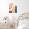 thumbnail image 3 of HVEST Mid Century Modern Wall Art Abstract Geometric Line Canvas Wall Art Boho Minimalist Framed Wall Decor for Living Room Bedroom Home, 12 X 16 inches, 3 of 5