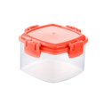 thumbnail image 1 of TIELUTT 1 Pcs Mini Bouteille d'Assaisonnement Carrée Bouteille de Rangement d'Assaisonnement Transparente avec Couvercle Étanche Contenant Contenants de Lunch pour Femmes Canettes de Café Vides Contenants de Rangement pour Aliments Secs Lunch en Verre Co, 1 of 6