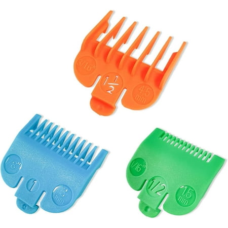Junmo 3 Professional Hair Clipper Guards Cutting Guides Fits For Most