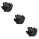 thumbnail image 1 of Guantes deportivos Advancent medio dedo Negro S CBP437758, 1 of 6
