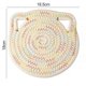 thumbnail image 5 of Cat Ear Shaped Mug Mat, Heat-Insulating, Durable, Hand-Woven, Coaster, 5 of 5