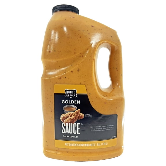 House Recipe Smoky & Tangy Golden Sauce | Kosher | 1 Gallon