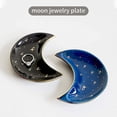 thumbnail image 4 of Bandeja De Joyería De Cerámica Con Forma De Luna, Plato De Joyería De Cerámica, Plato De Almacenamiento Para Tocador, Bandeja De Joyería De Cerámica Con Forma De Luna, ANGGREK Otros, 4 of 8