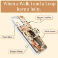 thumbnail image 2 of Walli Cases for iPhone 15 Plus Case Aesthetic Wallet Phone Case Card Holder, Securely Holds up to 2 Cards - Cute, Trendy Phone Cover for Women, fits iPhone 15 Plus, with Kickstand & Finger Strap, 2 of 7