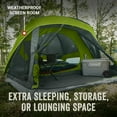 thumbnail image 3 of Coleman Skydome™ 4-Person Camping Tent with Screen Room, Rock Grey, 3 of 8