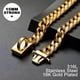 thumbnail image 3 of Collar De Cadena De Perro Dorado, Cadena De Metal Para Camin, 3 of 6