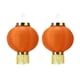 thumbnail image 1 of 2 farolillos redondos chinos para bodas, cumpleaños, bolas colgantes artesanales (E naranja) Tmvgtek Iluminación del hogar multifuncional, 1 of 9