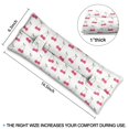 thumbnail image 4 of Sweet Cherry Illustration Seatbelt Cushion - Post-Surgery Recovery Pillow for Mastectomy Breast Cancer Heart Procedures - Plush Car Travel Accessory (Fruit-Themed Design), 4 of 5