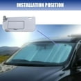 thumbnail image 6 of SIELUNO Sun Visor Fit for KIA SPORTAGE 2005-2015, Left And Right Sunvisors, 6 of 6