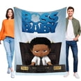 thumbnail image 1 of Bebé Jefe: Niño Africano anti-pilling, suave, ligera, esponjosa y acogedora de lujo para hogar y cocina – Perfecta para niños y adultos,100X80cm, 1 of 6