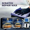 thumbnail image 1 of 100g Car Scratch Repair Solid Wax Paste, Plant Ingredients Long-Lasting Protection, Fast Paint Coating Forming, Multi-Use, for Car Paint Interior Appliance Furniture Scratch Stain Removal, 1 of 9