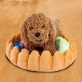 thumbnail image 3 of Cute  Pets Pads Absorbent Tart Bed Mat Kennel With Fruit-shaped Pillow For Dogs Cats Keep Warm, 3 of 8
